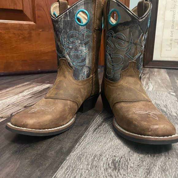 Never warn girl cowboy boots smoky mountain boot - Picture 4 of 4